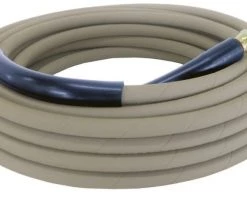 BE 85.238.156 3/8" Non-Marking Rubber Hose Single Wire Braid
