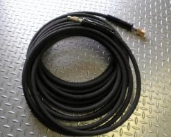 BE 85.238.156 3/8" Non-Marking Rubber Hose Single Wire Braid -Pressure Washer Accessories Sales 124 1