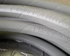 BE 85.238.156 3/8" Non-Marking Rubber Hose Single Wire Braid -Pressure Washer Accessories Sales 128 3