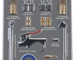 BE 42.000.020 Air Compressor 17 pcs Pneumatic Accessory Kit