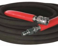 BE 85.238.251 - 3/8" Rubber Hose 6000 PSI Double Wire Braid