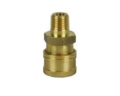 BE 85.300.107- 1/4" Brass Coupler Quick Connect
