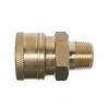 BE 85.300.108BEP - 3/8" QC MNPT Brass Pressure Washer Coupling -Pressure Washer Accessories Sales 85.300.108bep