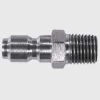 BE 85.300.105 3/8” Coated Stainless Steel Quick Connect Plug