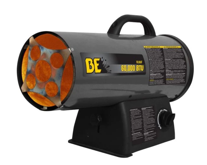 BE Pressure HL060F - 60,000 BTU LPG Forced Air Heater 3 BE Pressure HL060F - 60,000 BTU LPG Forced Air Heater