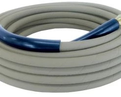 BE 85.238.155 3/8” Non-Marking Rubber Hose Single Wire Braid