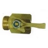 BE 91.900.075 Brass Garden Hose Shut Off Valve 100 PSI